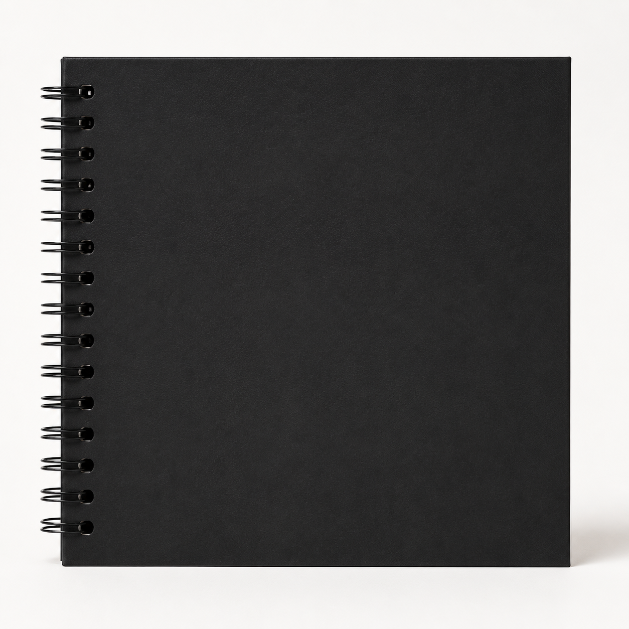 Black square spiral-bound DIY Memory Book